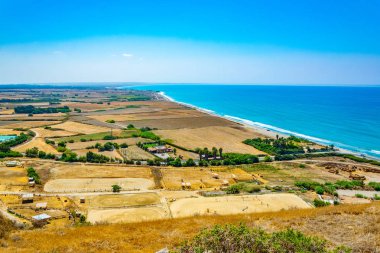 Cypru üzerinde Ermogenis beach yakınındaki kırsal