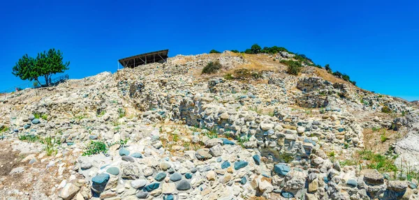 Αρχική Νεολιθική Κατοικιών Χοιροκοιτία Διέ — Φωτογραφία Αρχείου