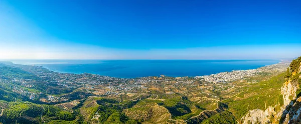 Kyrenia Girne Visto Castelo Hilarion Cypru — Fotografia de Stock