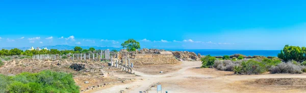 Ruïnes Van Oude Salamis Archeologische Site Buurt Van Famagusta Cypru — Stockfoto