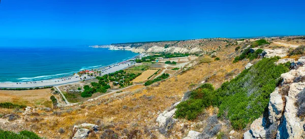 Playa Kourion Jalá — Foto de Stock
