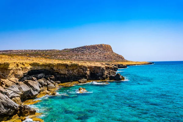 Cape Greco Milli parkta Güneydoğu cypru
