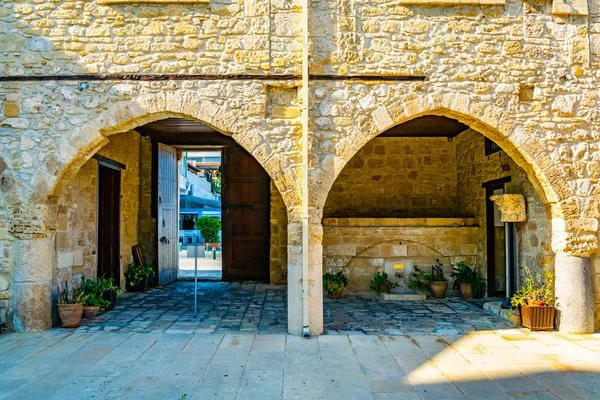 Gården Slottet Larnaca Cypern — Stockfoto