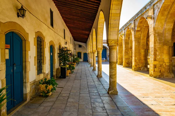 Arkade Der Kirche Des Heiligen Lazarus Larnaka Kypru — Stockfoto