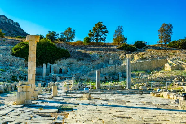 Ruínas Antiga Amathus Limassol Cypru — Fotografia de Stock