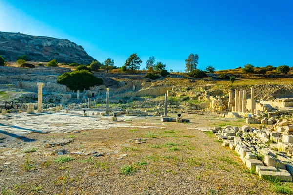 Rovine Dell Antico Amathus Limassol Liguu — Foto Stock