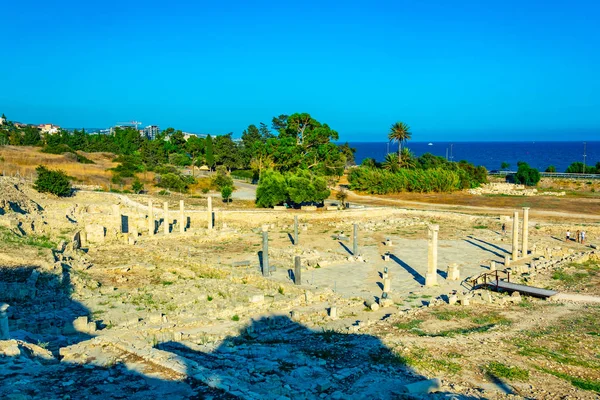 Ruïnes Van Oude Amathus Limassol Cypru — Stockfoto