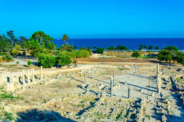 Ruins Ancient Amathus Limassol Cypru — Stock Photo, Image