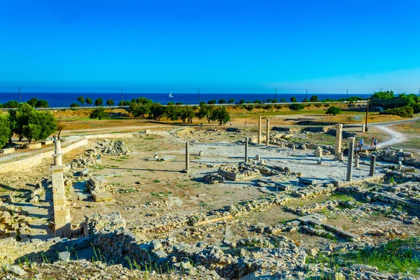 Ruiny Starożytnych Amathus Limassol Cyprze — Zdjęcie stockowe