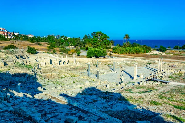 Ruïnes Van Oude Amathus Limassol Cypru — Stockfoto