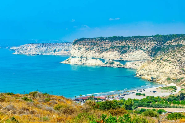 Praia Kourion Cypru — Fotografia de Stock