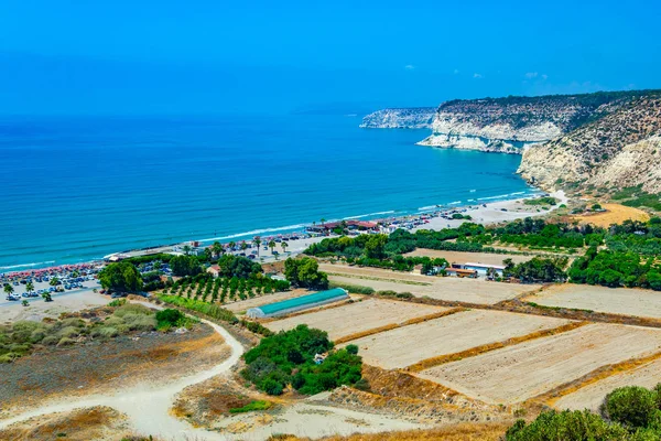 Кемпински Пляже Кипре — стоковое фото