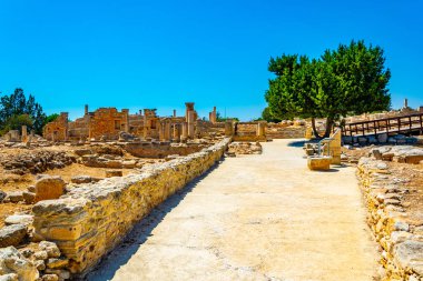 Bileşik Cypru üzerinde Apollo Hylates Tapınağı, Kalesi'nde