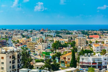 Pafos, Cypru havadan görünümü