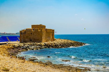 Pafos kale Cypru üzerinde