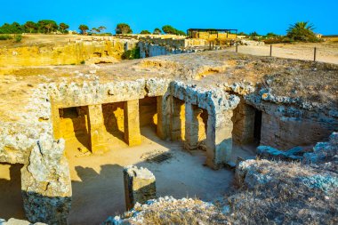 Paphos, Cypru üzerinde kralların mezarları