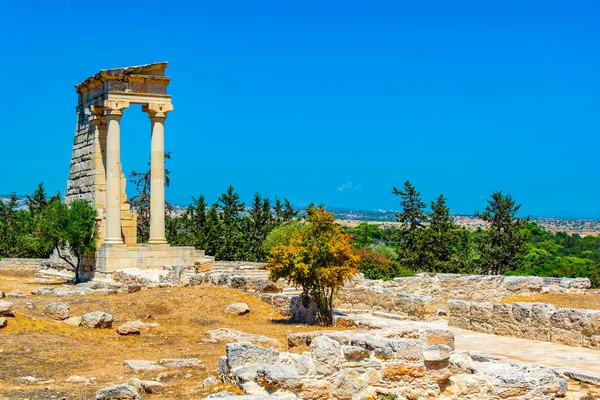 Ruïnes Compound Van Tempel Van Apollo Hylates Cypru — Stockfoto