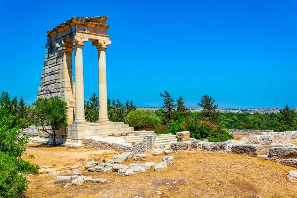 Ruínas Complexo Templo Apollo Hylates Cypru — Fotografia de Stock