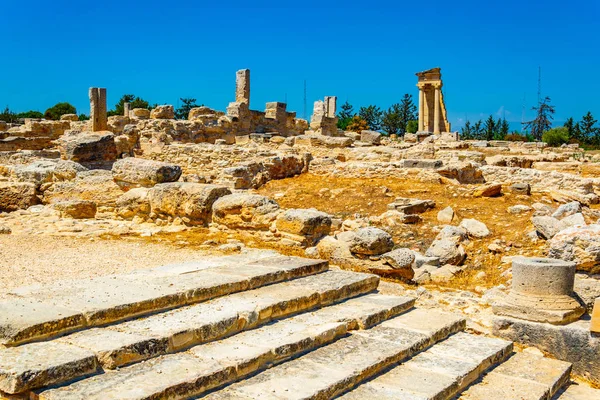 Ruínas Complexo Templo Apollo Hylates Cypru — Fotografia de Stock