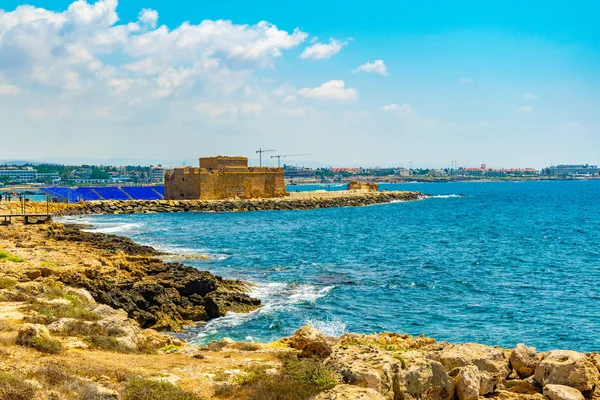 Paphos Slott Cypern — Stockfoto