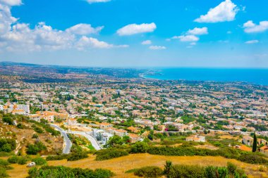 Pafos, Cypru havadan görünümü