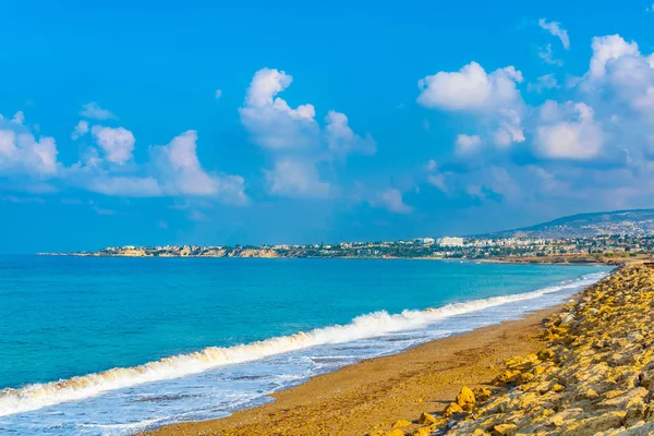 Stadsgezicht Van Coral Bay Cypru — Stockfoto