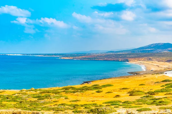 Побережье Полуострова Акамас Кипре — стоковое фото