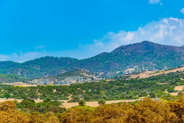 Cordillera Extendida Por Toda Península Akamas Jalá —  Fotos de Stock