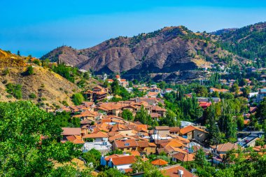 Cypru 'daki Kakopetria köyü