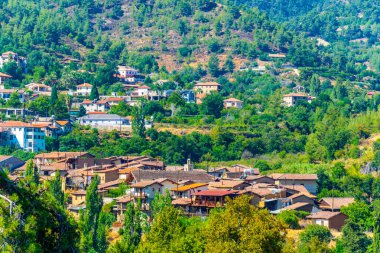 Cypru 'daki Kakopetria köyü