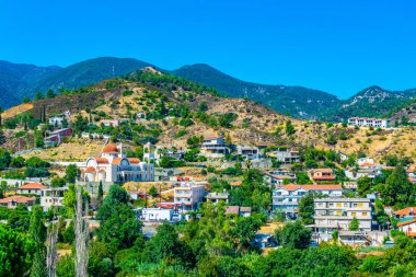 Cypru 'daki Kakopetria köyü