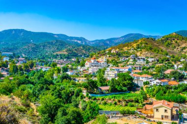 Cypru 'daki Kakopetria köyü