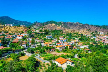 Cypru 'daki Kakopetria köyü