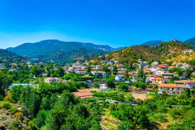 Cypru 'daki Kakopetria köyü