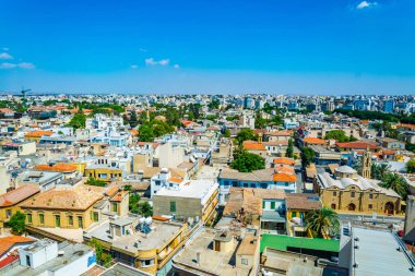 Lefkoşa, Cypru havadan görünümü