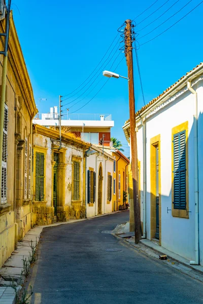 Calle Estrecha Zona Residencial Nicosia Jalá — Foto de Stock