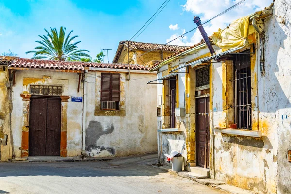 Smalle Straat Oude Stad Van Ermelo Cypru — Stockfoto