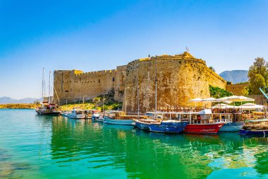 Girne Kalesi Kuzey Cypru yer alan