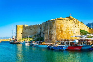 Girne Kalesi Kuzey Cypru yer alan