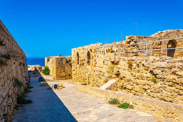 Rampart Kyrenia Castle Situated Northern Cypru — Stock Photo, Image