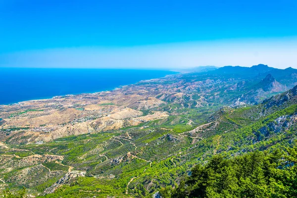 Veduta Aerea Del Mare Della Penisola Karpaz Liguu — Foto Stock