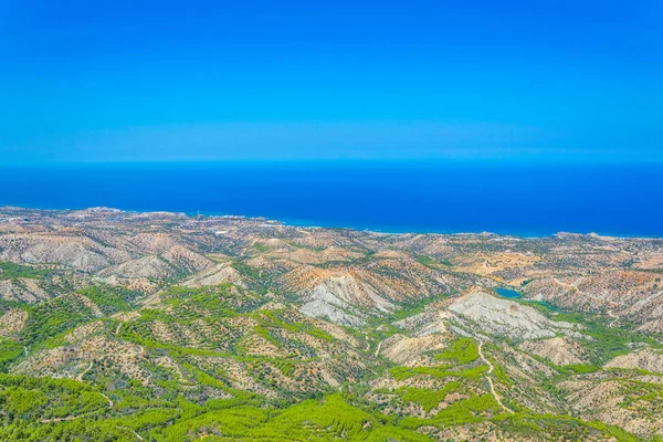 Veduta Aerea Del Mare Della Penisola Karpaz Liguu — Foto Stock