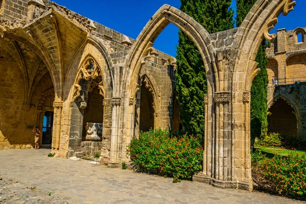 Kuzey Cypru Beylerbeyi Köyü Nde Bellapais Manastırı — Stok fotoğraf