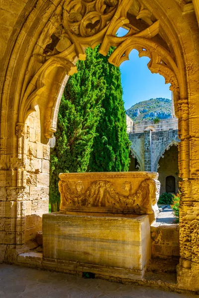 Bellapais Abbey Beylerbeyi Village Northern Cypru — Stock Photo, Image