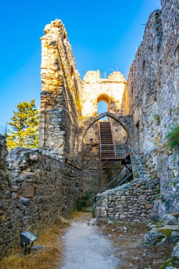 Kuzey Cypru St. Hilarion kalesinin