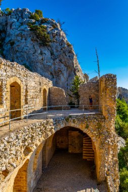 Kuzey Cypru St. Hilarion kalesinin