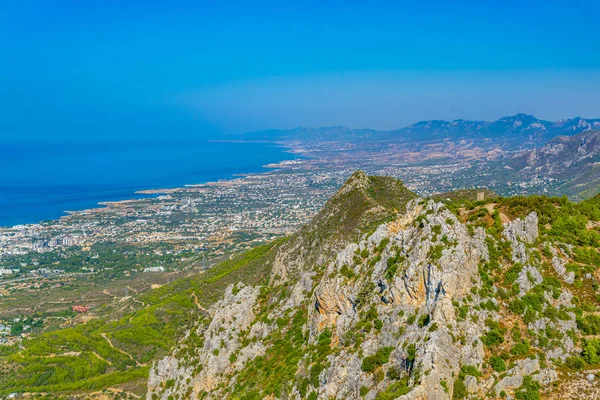 Luftaufnahme Der Küste Der Halbinsel Karpaz Auf Kypru — Stockfoto