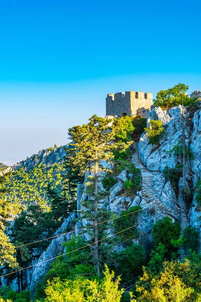Ruïnes Van Hilarion Kasteel Noordelijke Cypru — Stockfoto