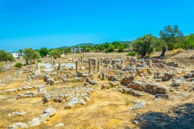 Basilica Agia Triada Karpaz Yarımadası'nda, Cypru kalıntıları