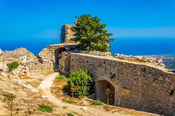 Zřícenina Hradu Kantara Severní Cypru — Stock fotografie